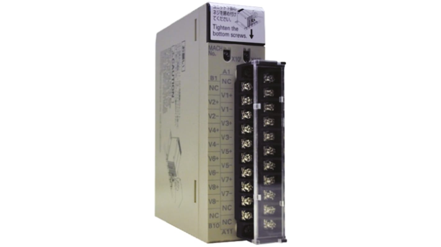 Omron SPS-Erweiterungsmodul für Serie CS1 / 4 x Analog OUT, 130 x 35 x 126 mm