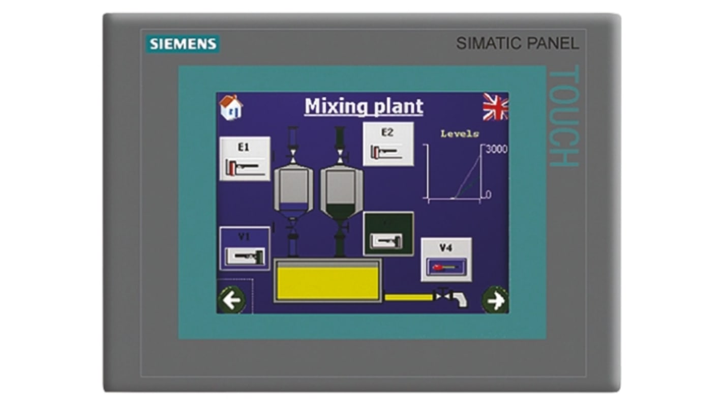 Siemens 270 Series Series Touch-Screen HMI Display - 5.7 in, TFT Display, 320 x 240pixels