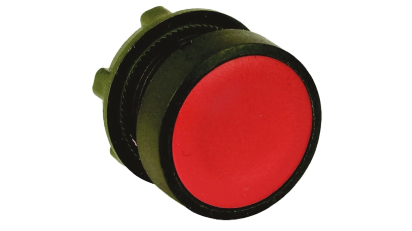 Schneider Electric Harmony XB5 Series Red Maintained Push Button Head, 22mm Cutout, IP66, IP67, IP69K