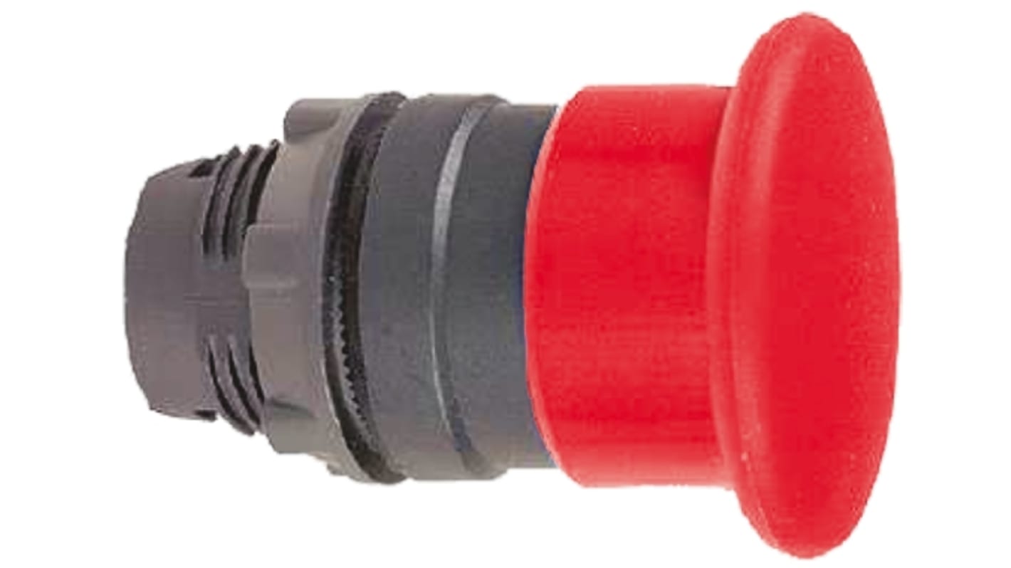 Schneider Electric Red Round, Mechanical Latching Actuation, 22mm Cutout