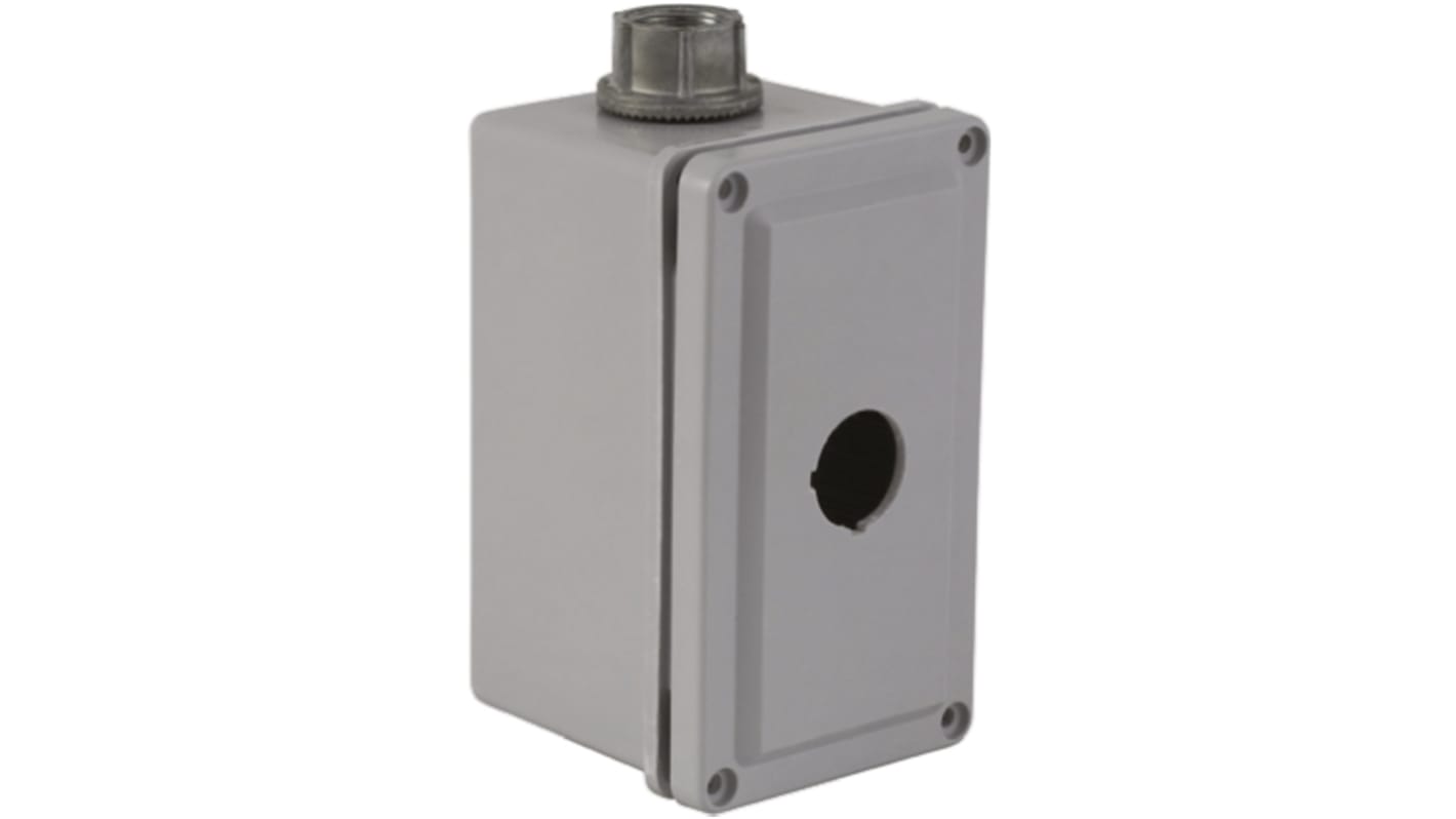 Schneider Electric Plastic Harmony 9001SK Control Station Enclosure - 1 Hole 30mm Diameter