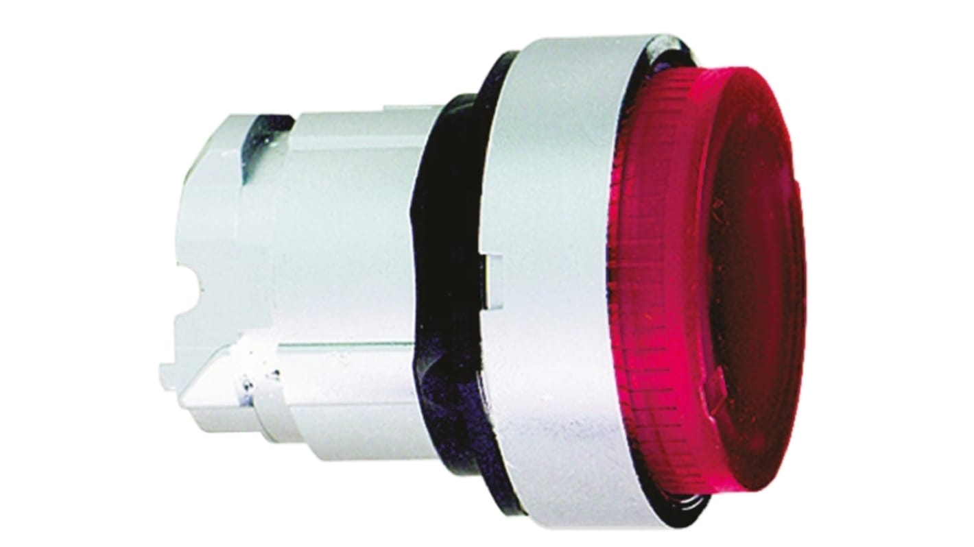 Schneider Electric Harmony XB4 Series Red Illuminated Spring Return Push Button Head, 22mm Cutout, IP66, IP69K