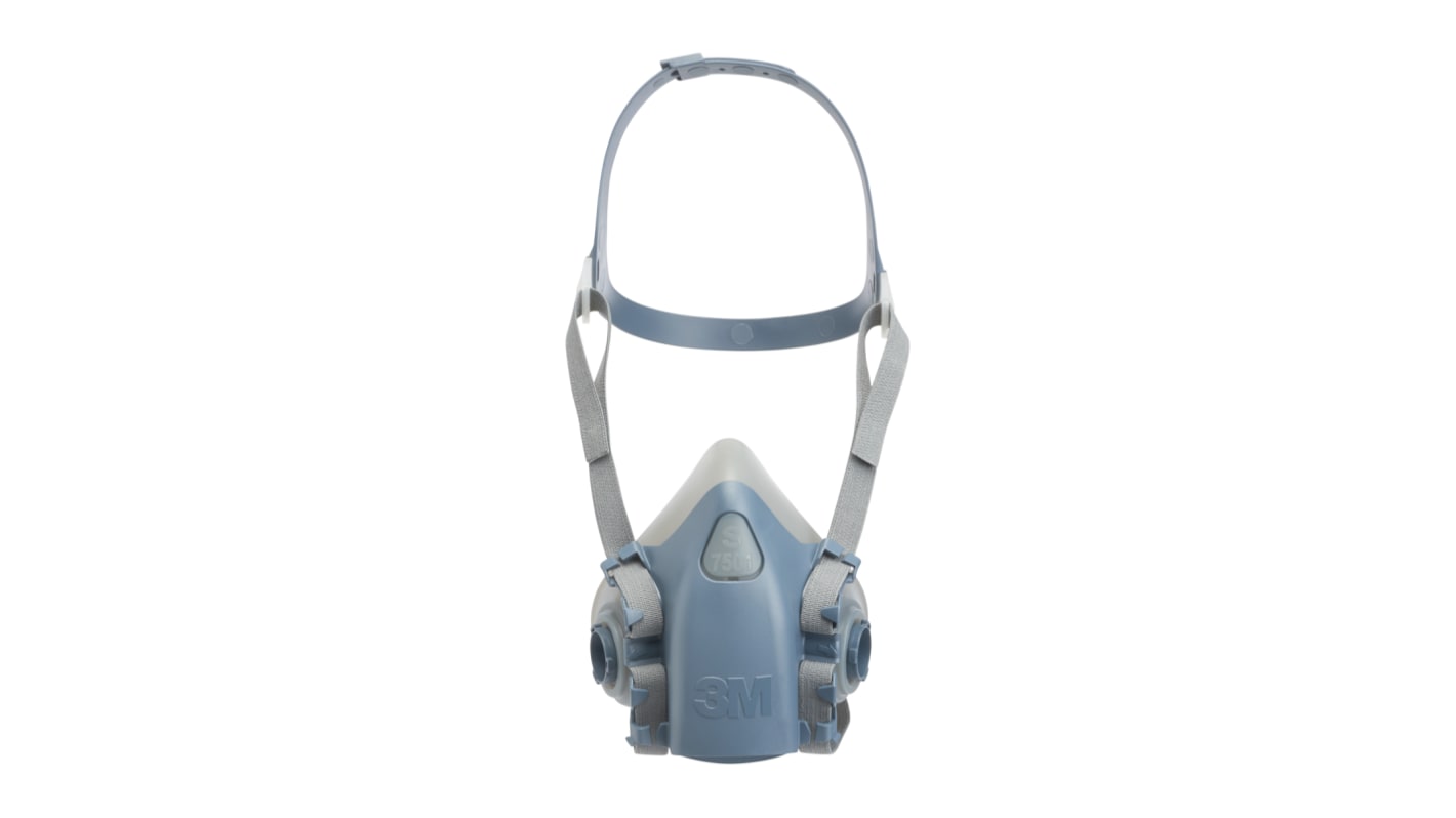 3M 7500 Series Half-Type Respirator Mask, Size Small