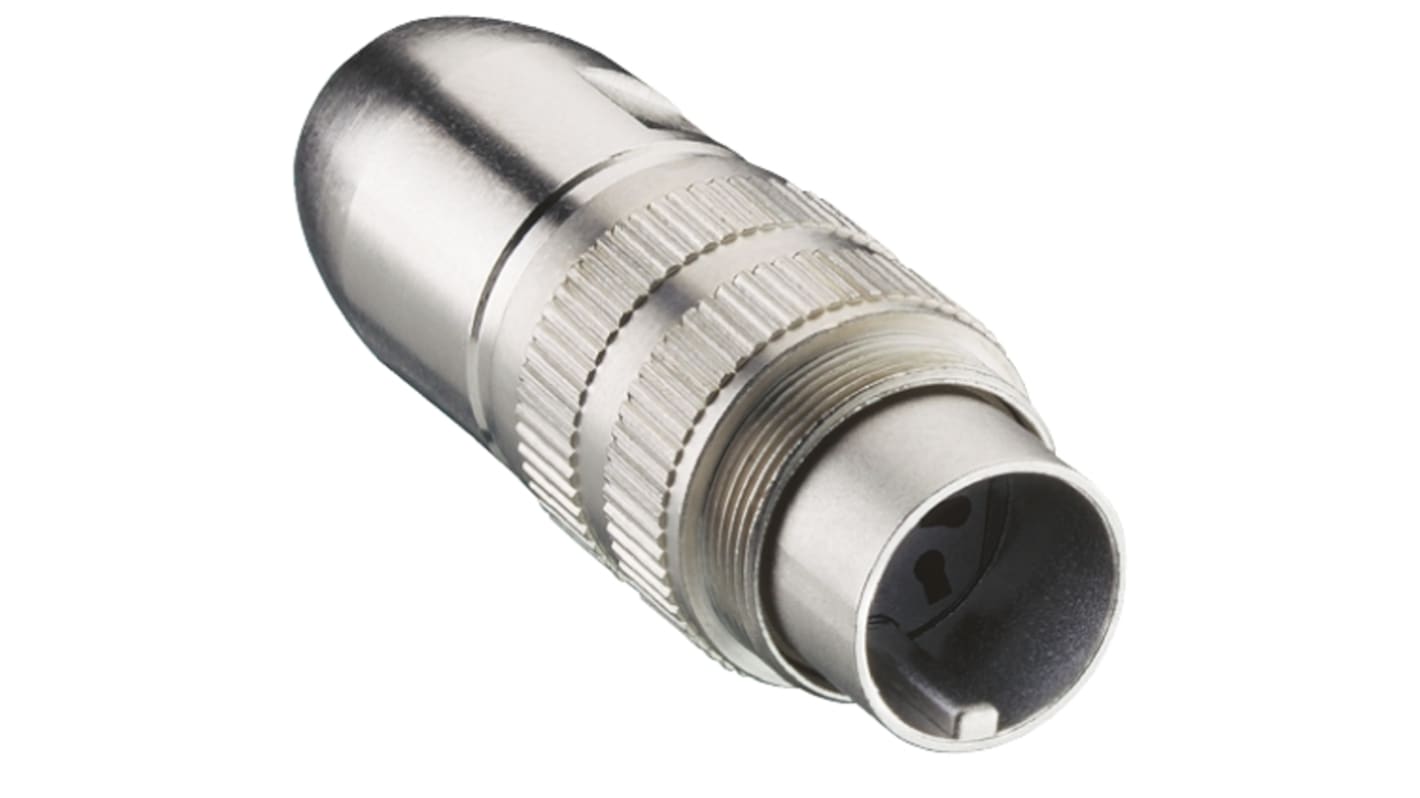 Carcasa de conector Lumberg serie 0365 de 6 vías, IP68