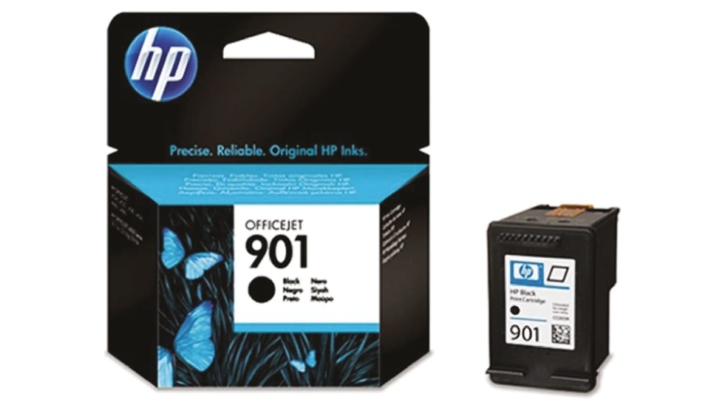 HP 901 Druckerpatrone für Hewlett Packard Patrone Schwarz 1 Stk./Pack Seitenertrag 200