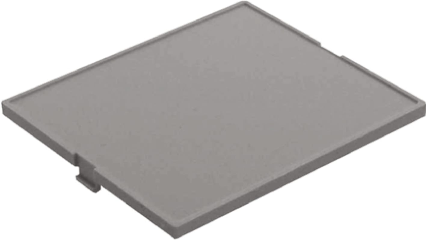 CAMDENBOSS Polycarbonate Cover, 5mm H, 42mm W, 67mm L for Use with CNMB DIN Rail Enclosure
