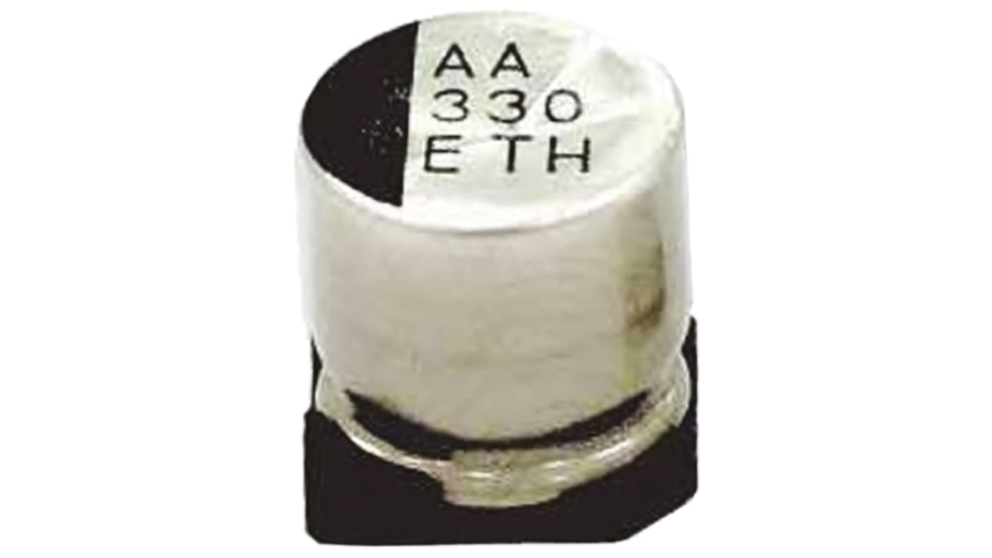 Rubycon 100μF Electrolytic Capacitor 35V dc, Surface Mount