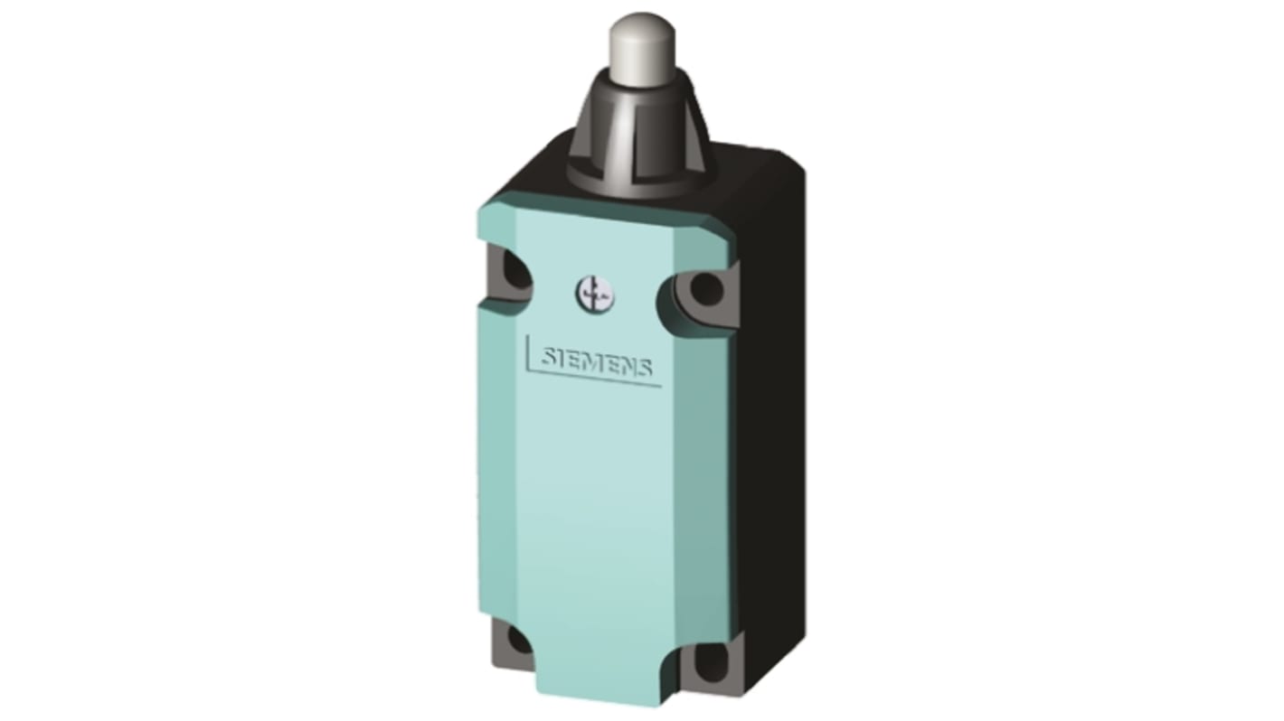 Émbolo superior con Émbolo Siemens 3SE5, 3PST, 2NC/1NA, IP66, IP67