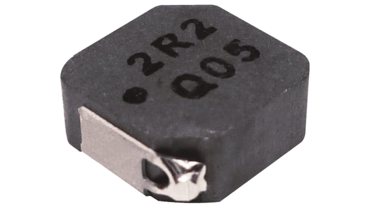 Inductance bobinée CMS 1 μH, 8.1A max , 0630, dimensions 7 x 6.6 x 3mm, série ETQP3W