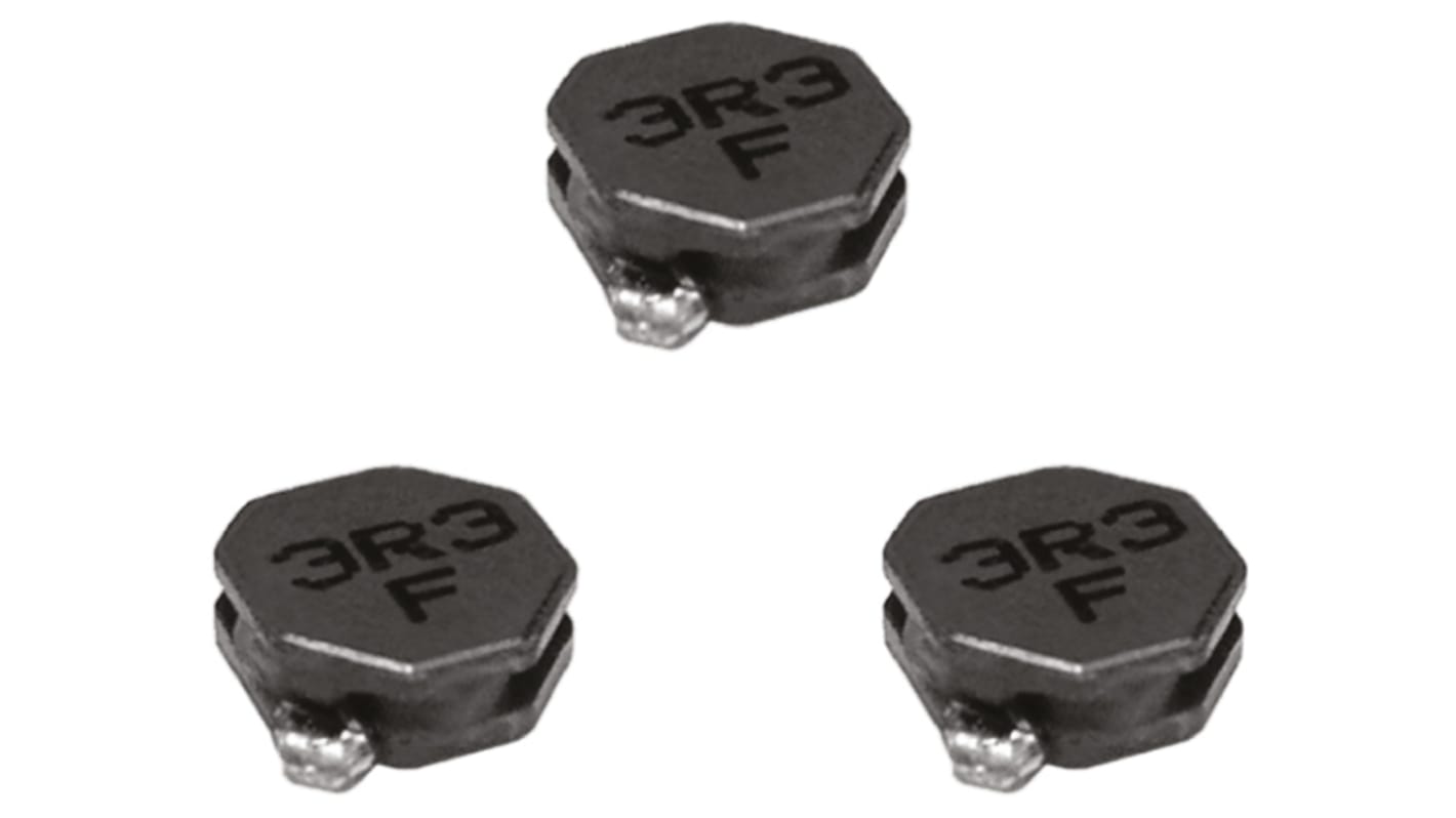 Inductor de montaje en superficie bobinado Panasonic, 330 μH, ±20%, apantallado ELL5PS, 180mA Idc, Serie ELL5PS