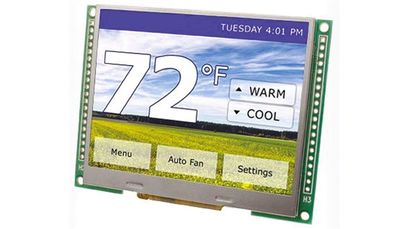 Displaytech INT043BTFT-TS TFT LCD Colour Display / Touch Screen, 4.3in, 480 x 272pixels