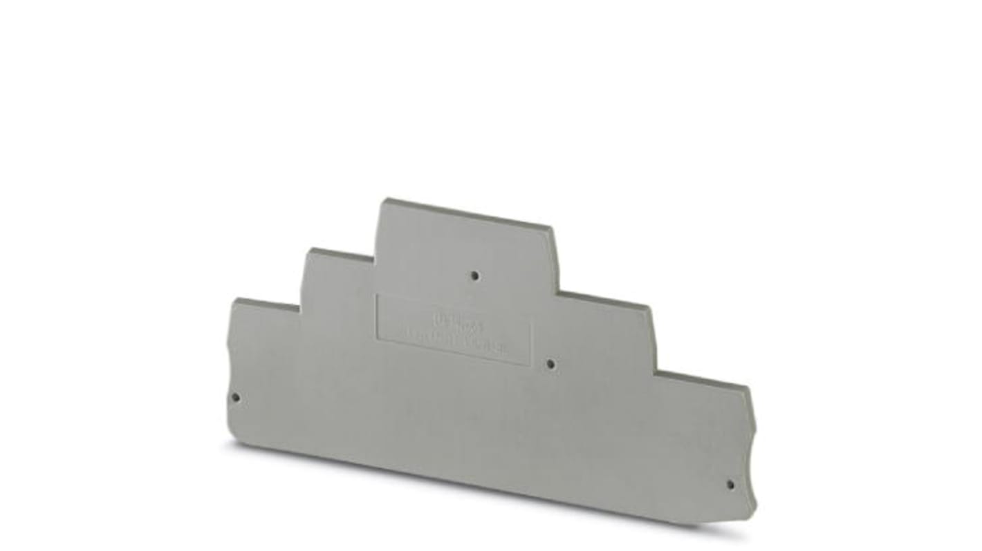 Phoenix Contact PT Series End Cover for Use with DIN Rail Terminal Blocks