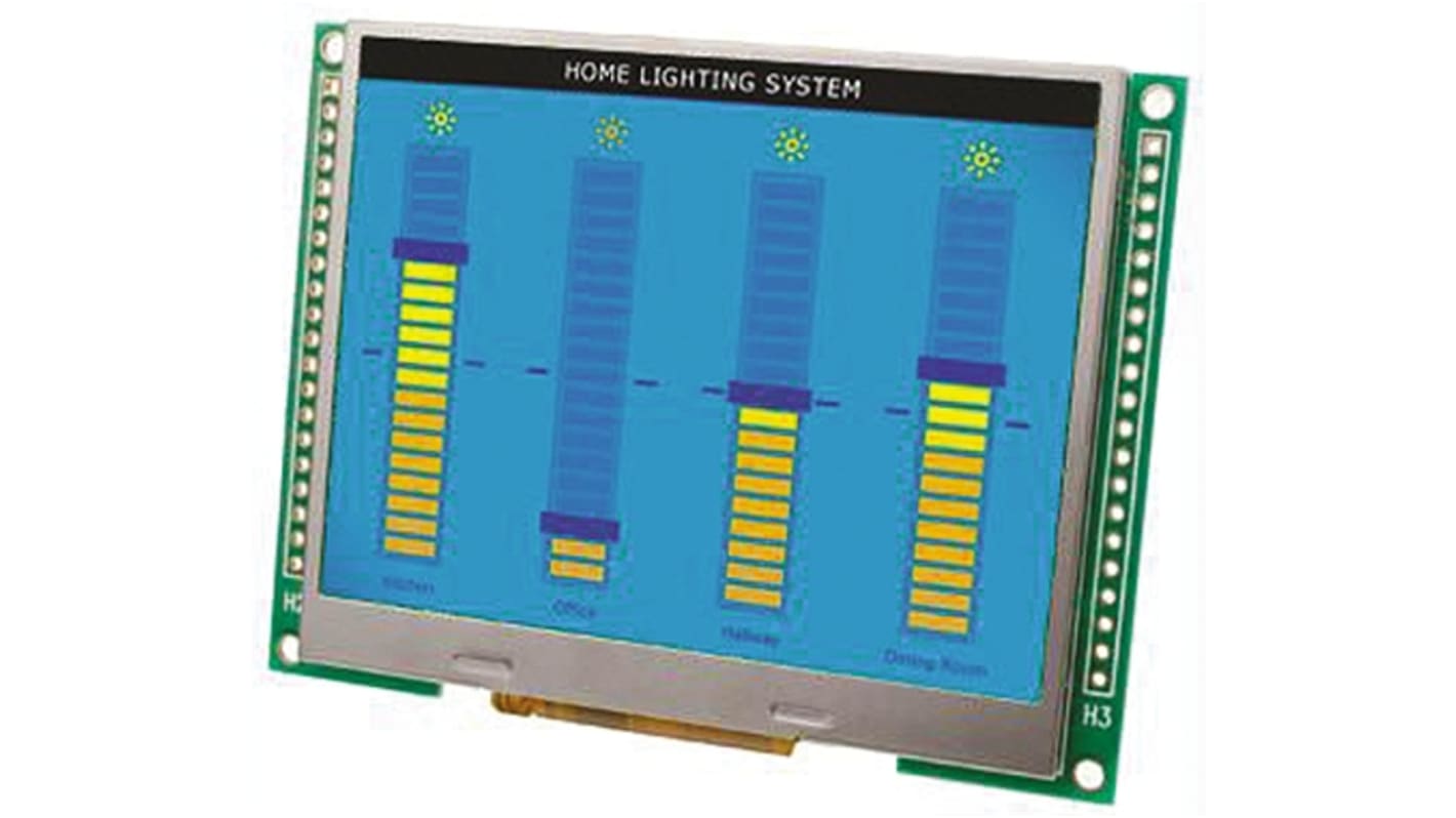 Displaytech Farb-LCD 5.7Zoll 18-Bit Datenbus, 640 x 480pixels 3.4 V LED Lichtdurchlässig