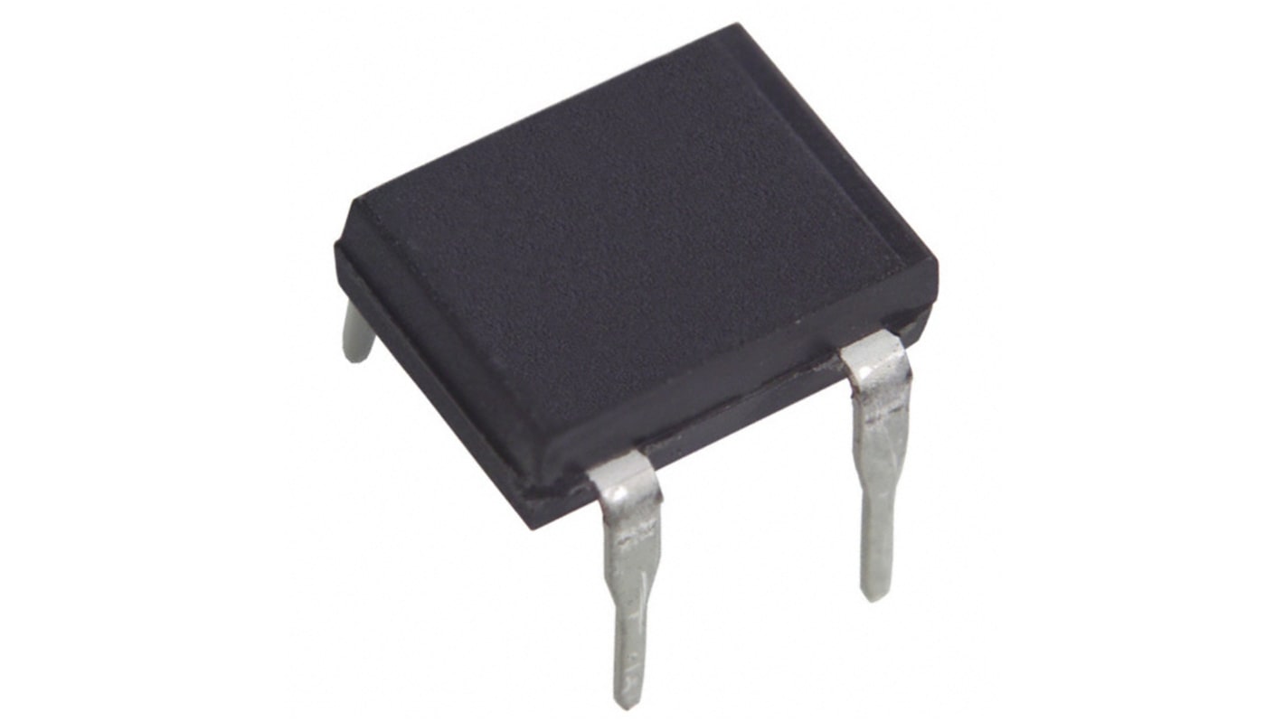 Diodes Inc Bridge Rectifier, 1A, 1000V, 4-Pin