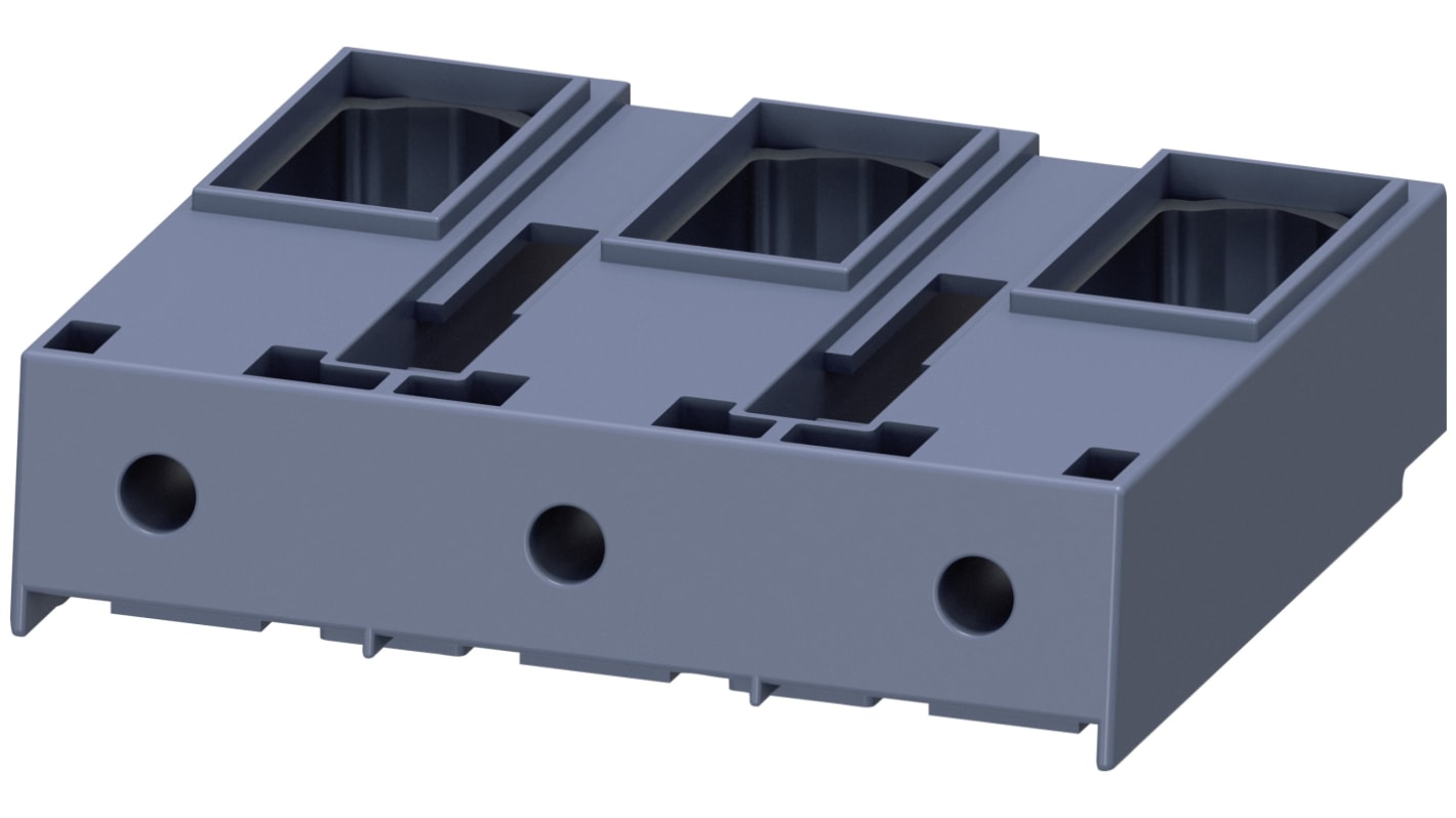 Bloque de terminales Siemens SIRIUS 3RT1, para uso con 3RT1054, tamaño S6