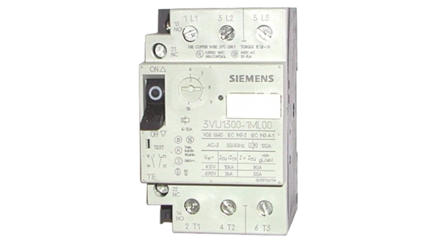 Siemens Simatic MCB Mini Circuit Breaker, 690 V