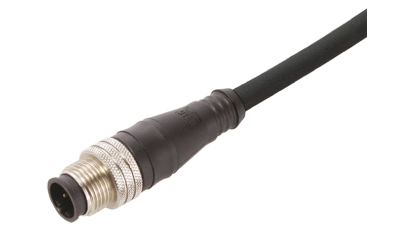 Brad from Molex Straight Male 5 way M12 to Unterminated Sensor Actuator Cable, 5m