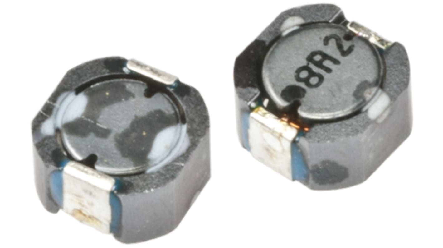 Inductor de montaje en superficie bobinado Toko, 22 μH, ±20%, apantallado D63CB, 1.37A Idc, Serie D63CB