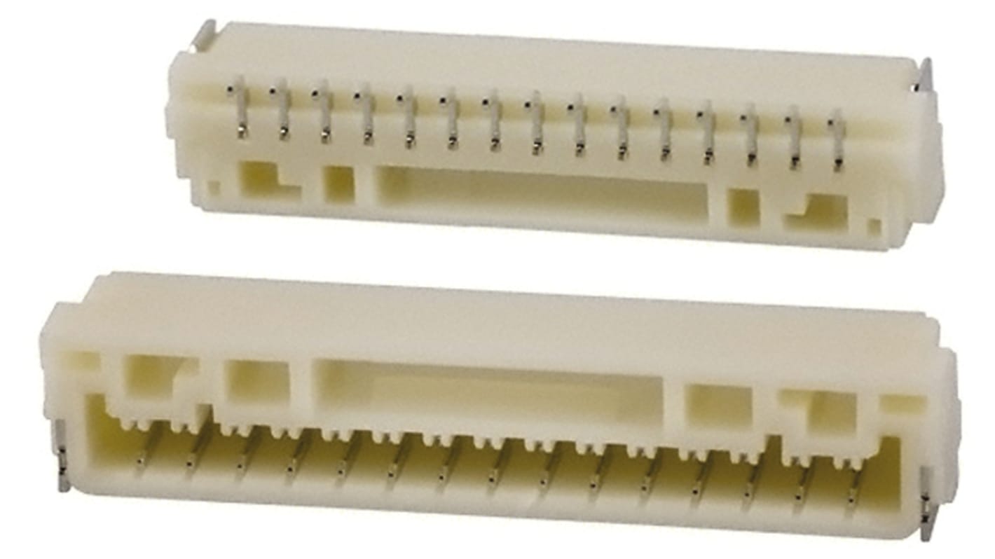 File di contatti PCB JST, 15 vie, passo 1.25mm