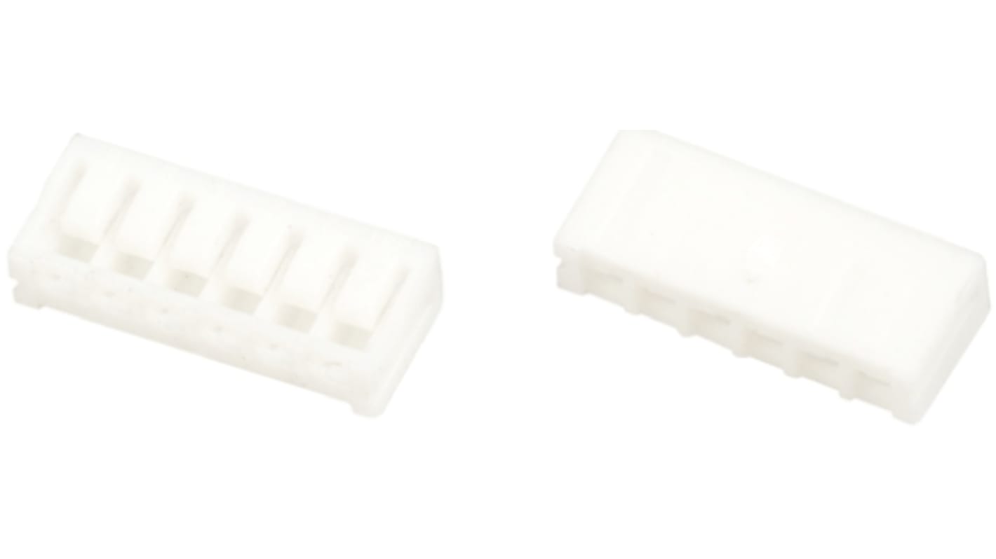 JST, SZN Connector Housing, 1.5mm Pitch, 2 Way, 1 Row