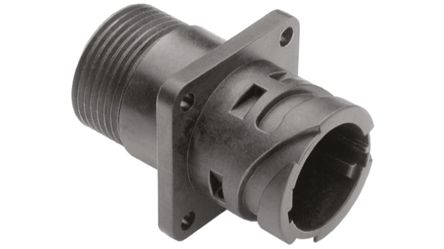 Conector circular ITT Cannon hembra serie APD de 2 vías hembra, Montaje en Panel, IP67