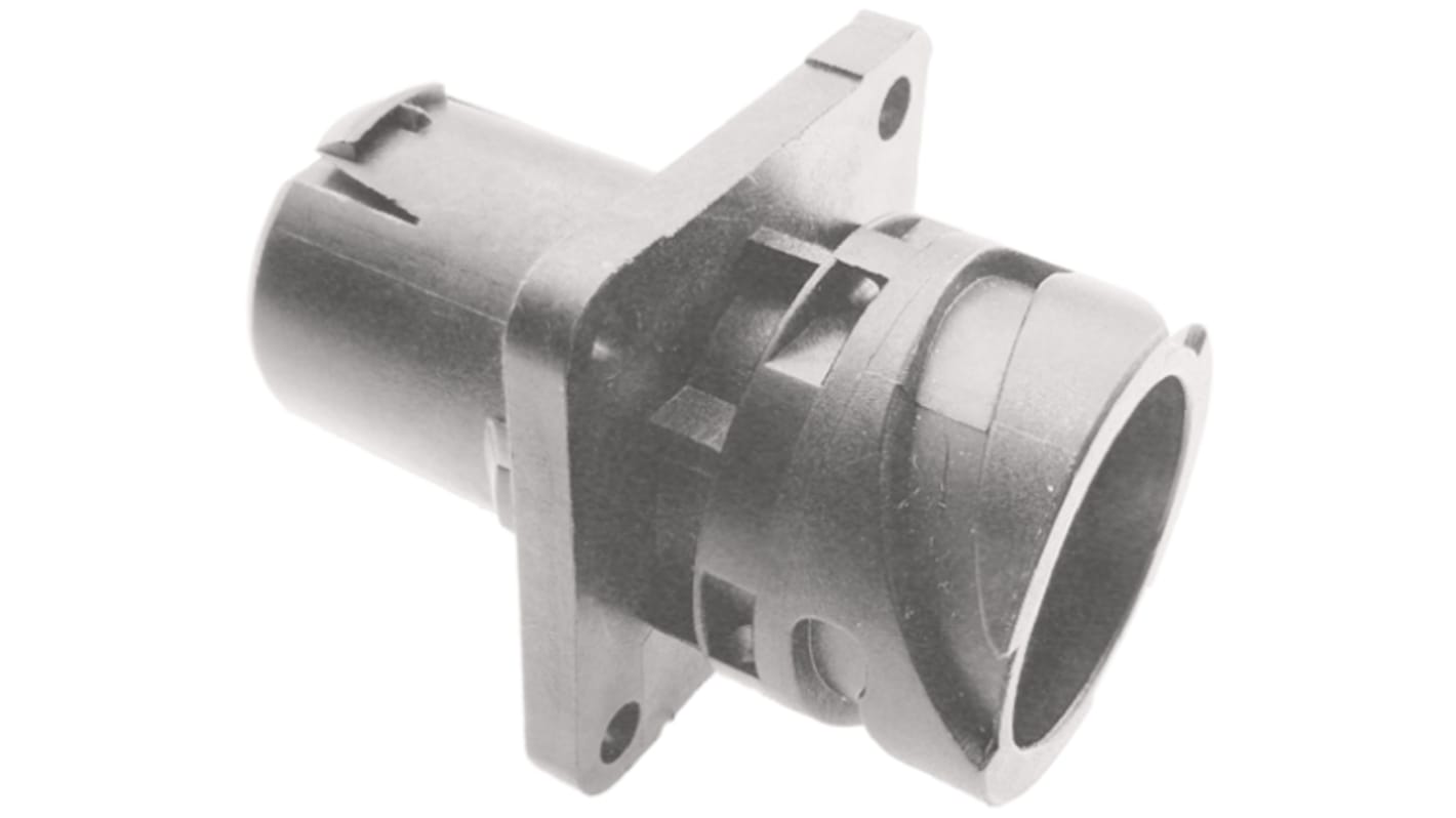 Conector circular ITT Cannon hembra serie APD de 4 vías hembra, Montaje en Panel, IP67, IP69K