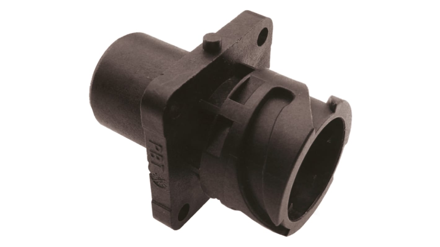 Conector circular ITT Cannon hembra serie APD de 7 vías hembra, Montaje en Panel, IP67, IP69K