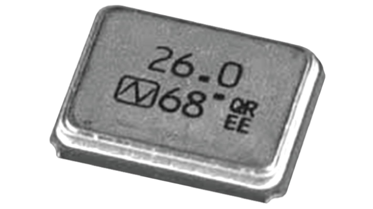 日本電波工業 水晶振動子, 16MHz, 表面実装, 4-pin, SMD