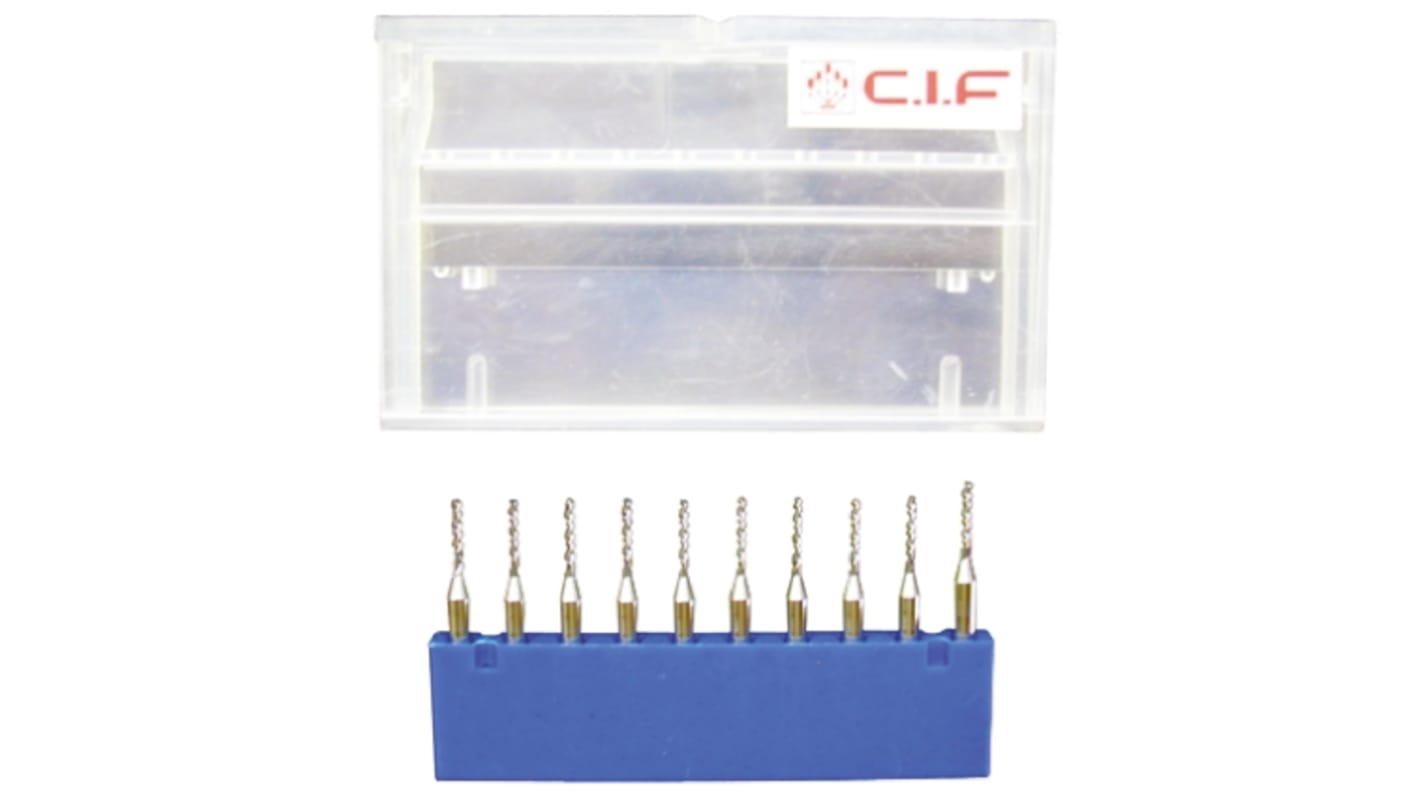 DU72.10 CIF Carbide PCB Drill Bit, 1.2mm Diameter RS