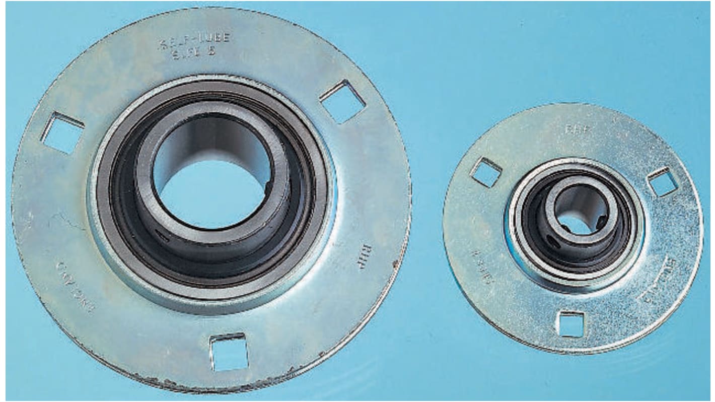 3 Hole Flange Bearing Unit, SLFE30, 30mm ID