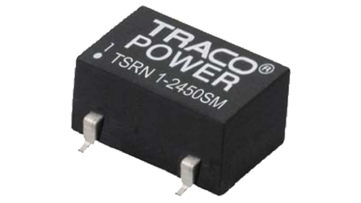 Regolatore switching TRACOPOWER, ingresso 16.5 → 42 V dc, 7 → 21 V dc, uscita ±15V cc, 1 A, 200 mA