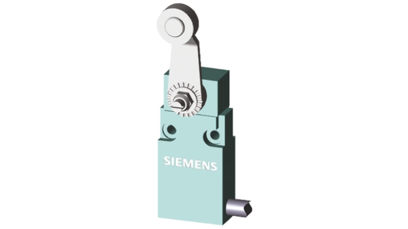 Siemens 3SE5 Rollenstößel, Rollenhebel, DPST, Schließer/Öffner Anschluss Kabel