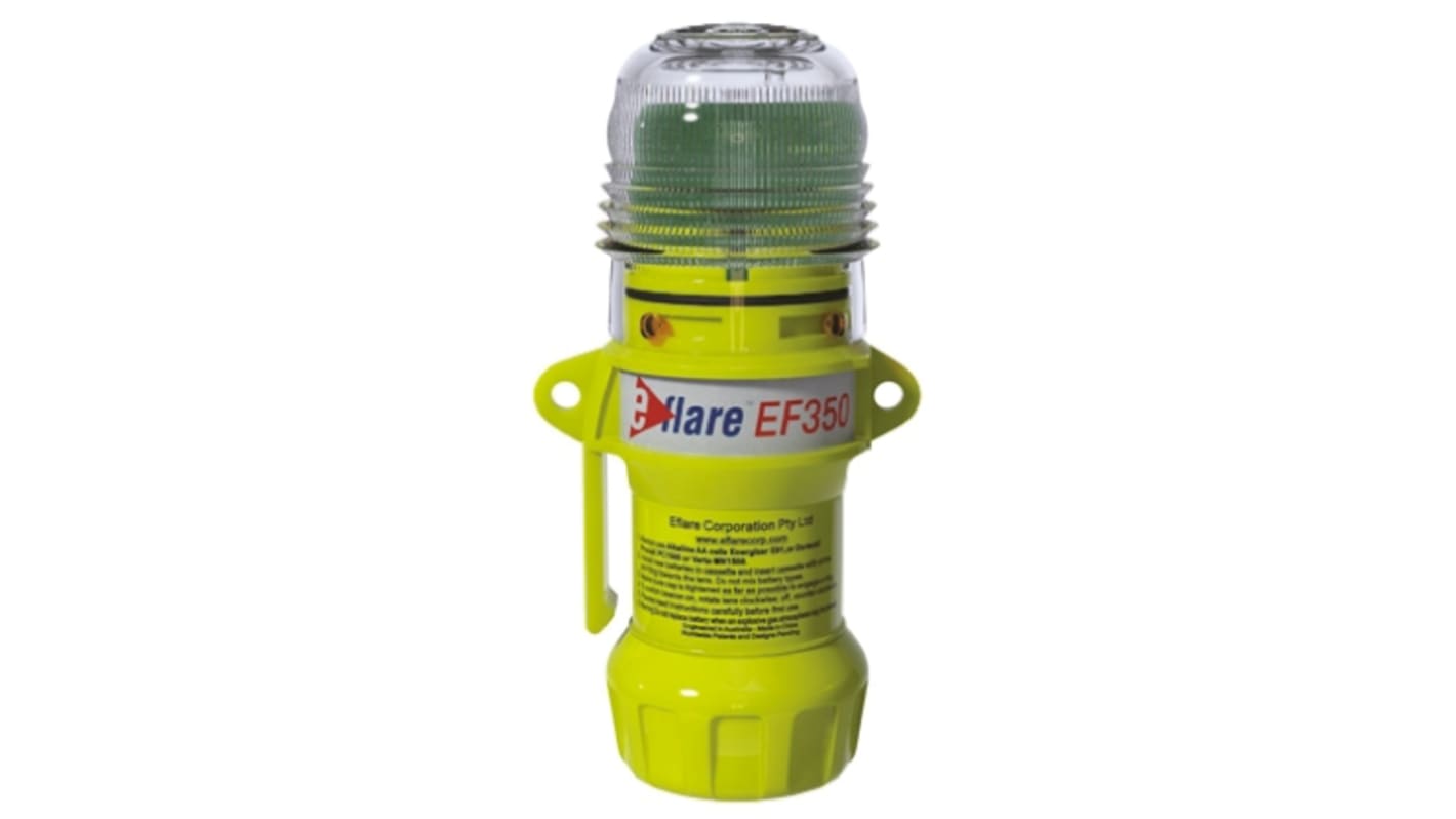 Moflash E-flare Series Amber Flashing Beacon, Portable Mount, LED Bulb