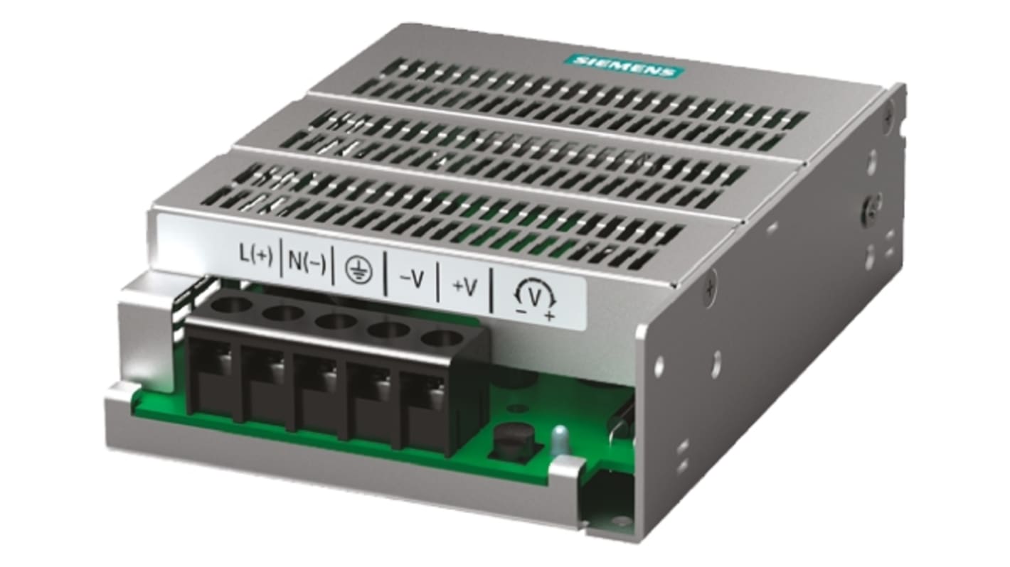 Siemens Switching Power Supply, 6EP1331-1LD00, 24V dc, 2.1A, 50W, 1 Output, 85 → 264V ac Input Voltage