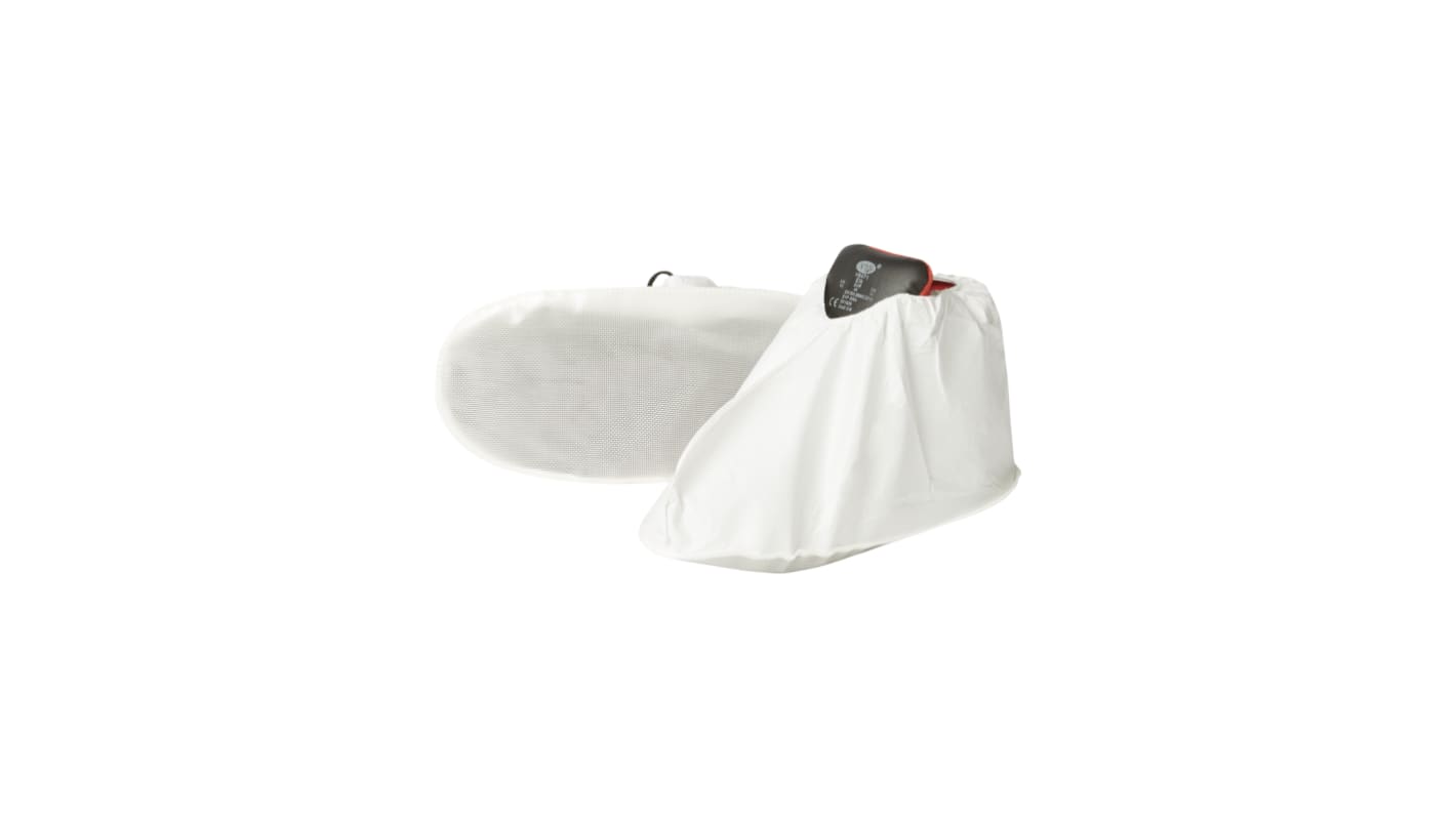 98720 Kimberly Clark White AntiSlip Disposable Shoe Cover, XL to XXL