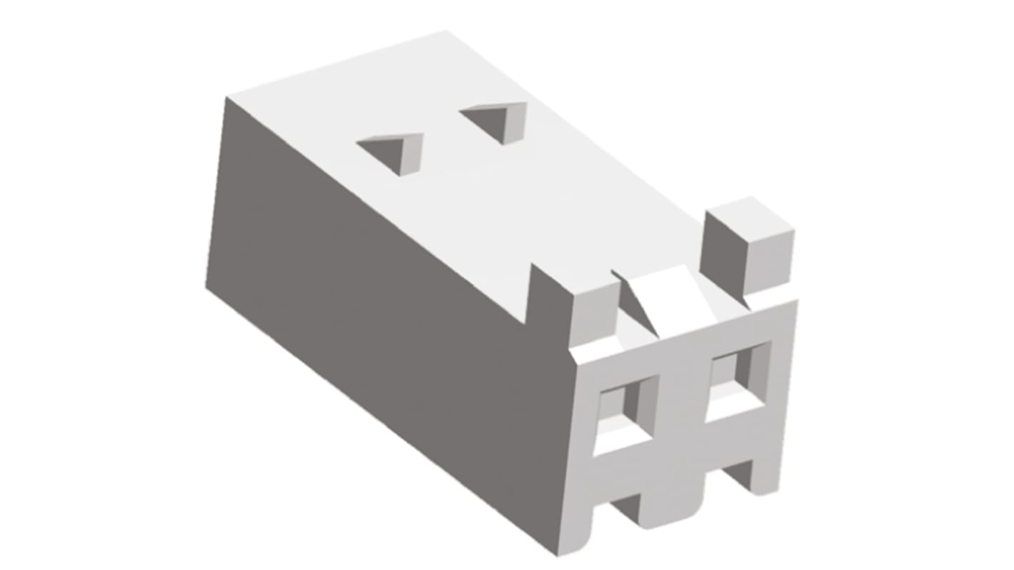 TE Connectivity, SL-156 Female Connector Housing, 3.962mm Pitch, 2 Way, 1 Row