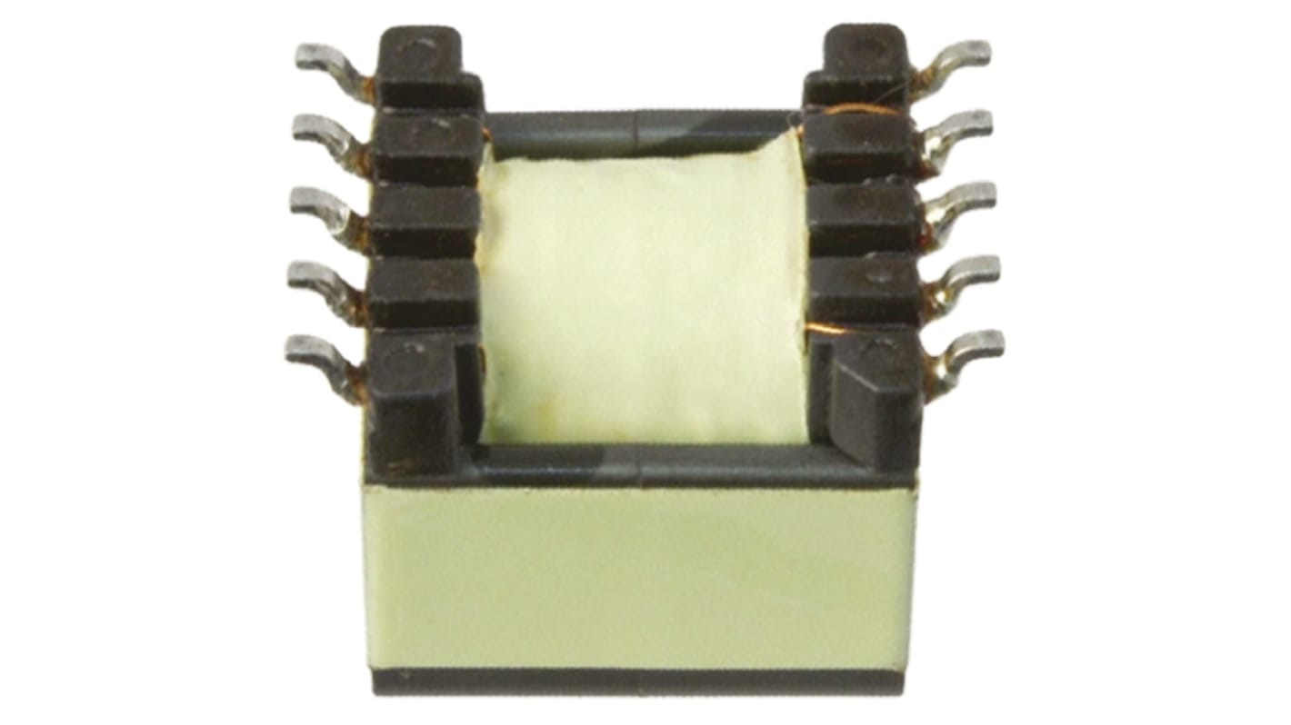 Wurth Elektronik Surface Mount Pulse Transformer 2:1 Turns Ratio, 37μH Prim. Inductance, 0.089Ω Prim. Resistance