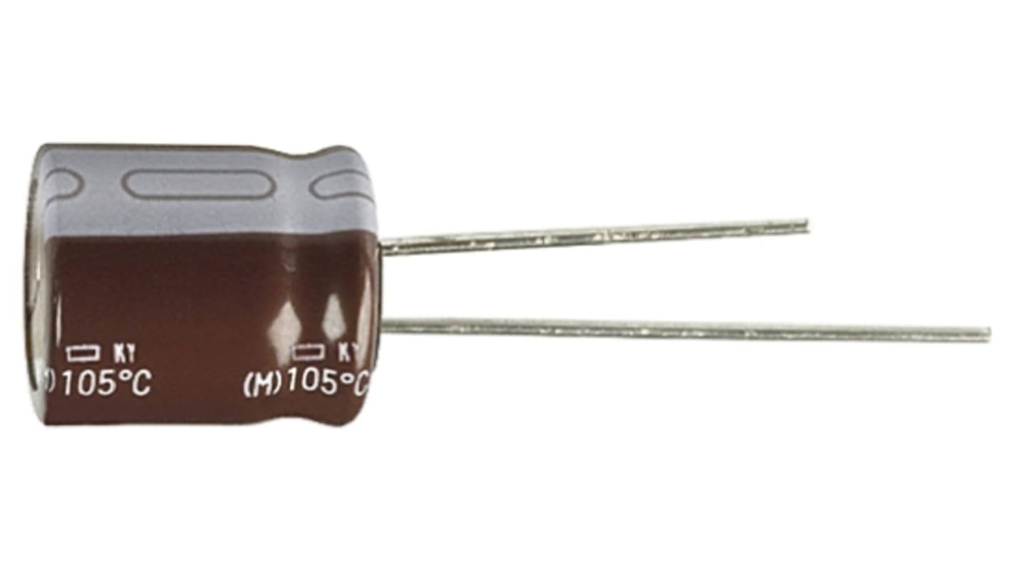 CHEMI-CON 10μF Aluminium Electrolytic Capacitor 50V dc, Radial, Through Hole - EKY-500ELL100ME11D