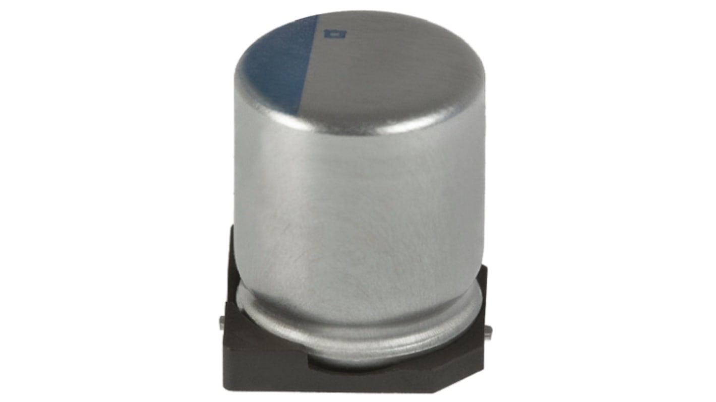 Nippon Chemi-Con 47μF Surface Mount Polymer Capacitor, 10V dc