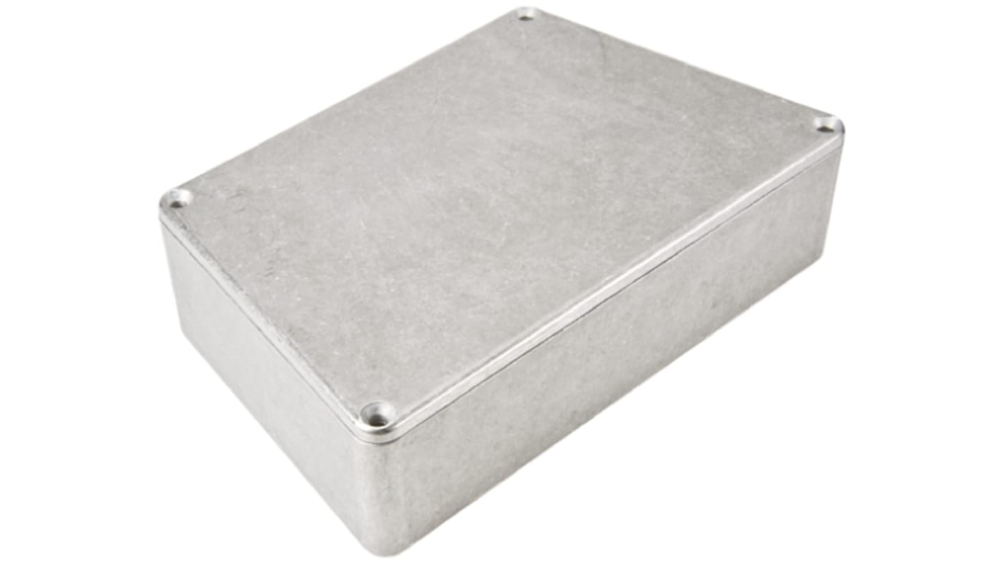 Caja Hammond de Aluminio Presofundido Natural, 151.02 x 95 x 39mm, IP54, Apantallada