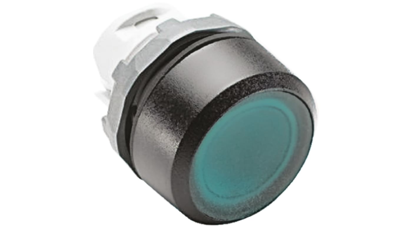 ABB Modular Series Green Momentary Push Button Head, 22mm Cutout, IP66