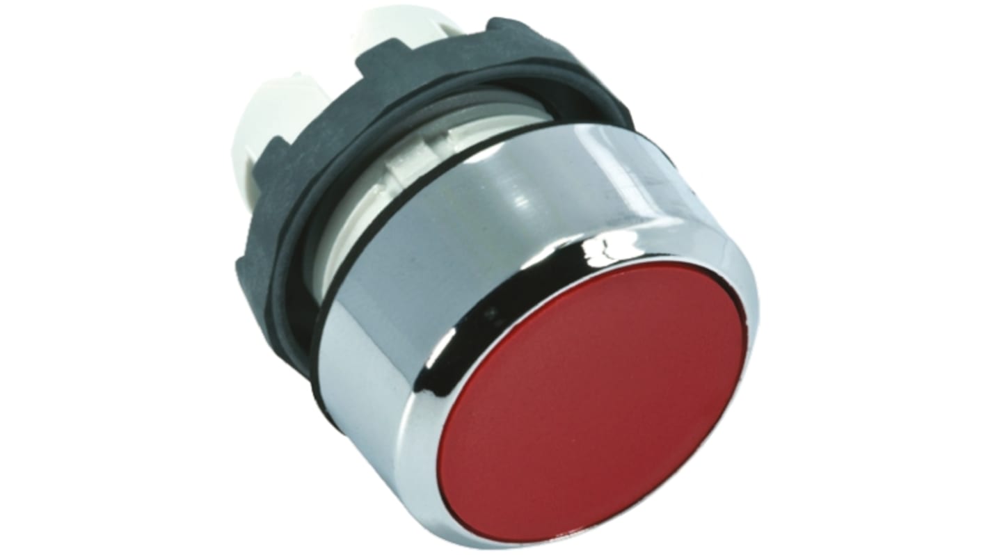 ABB Modular Series Red Momentary Push Button Head, 22mm Cutout, IP66