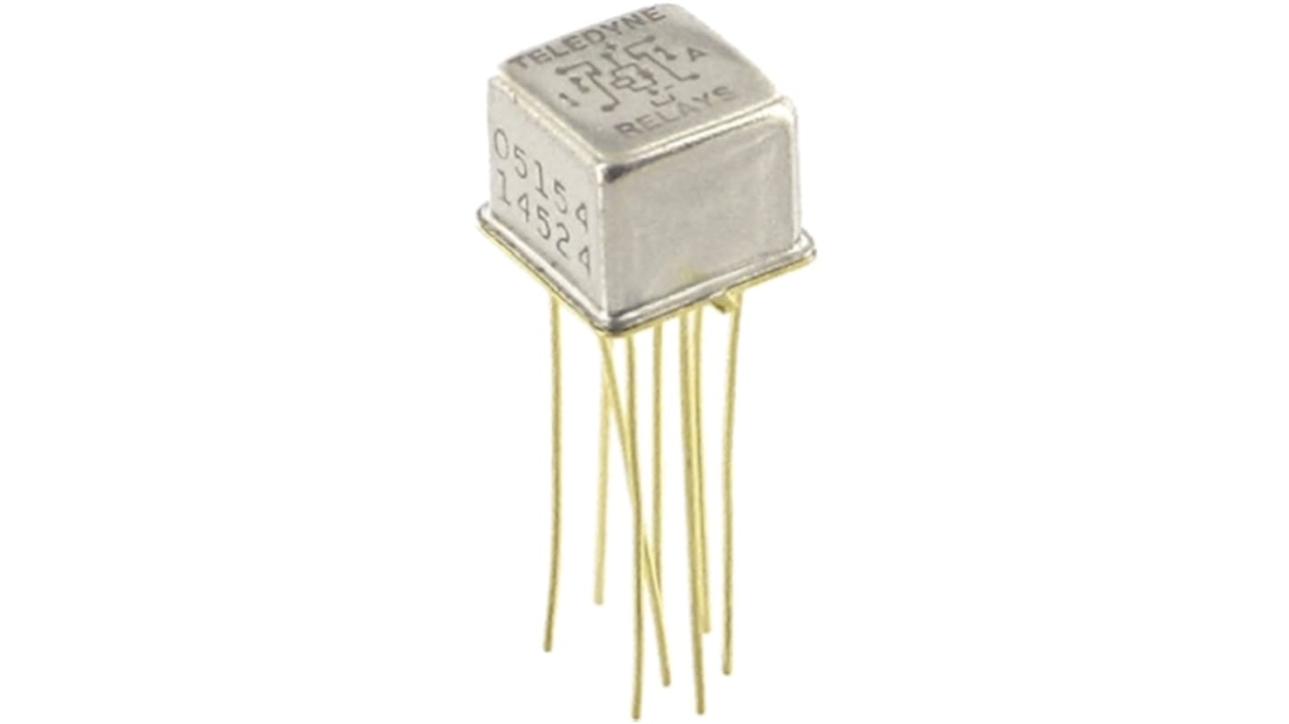 Teledyne PCB Mount RF Relay, 12V dc Coil, DPDT