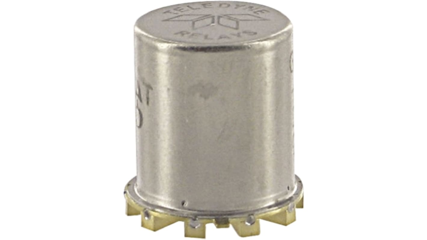 Relè RF 6GHz Montaggio superficiale, con contatto DPDT, tensione bobina 5V cc, diametro 9.52mm