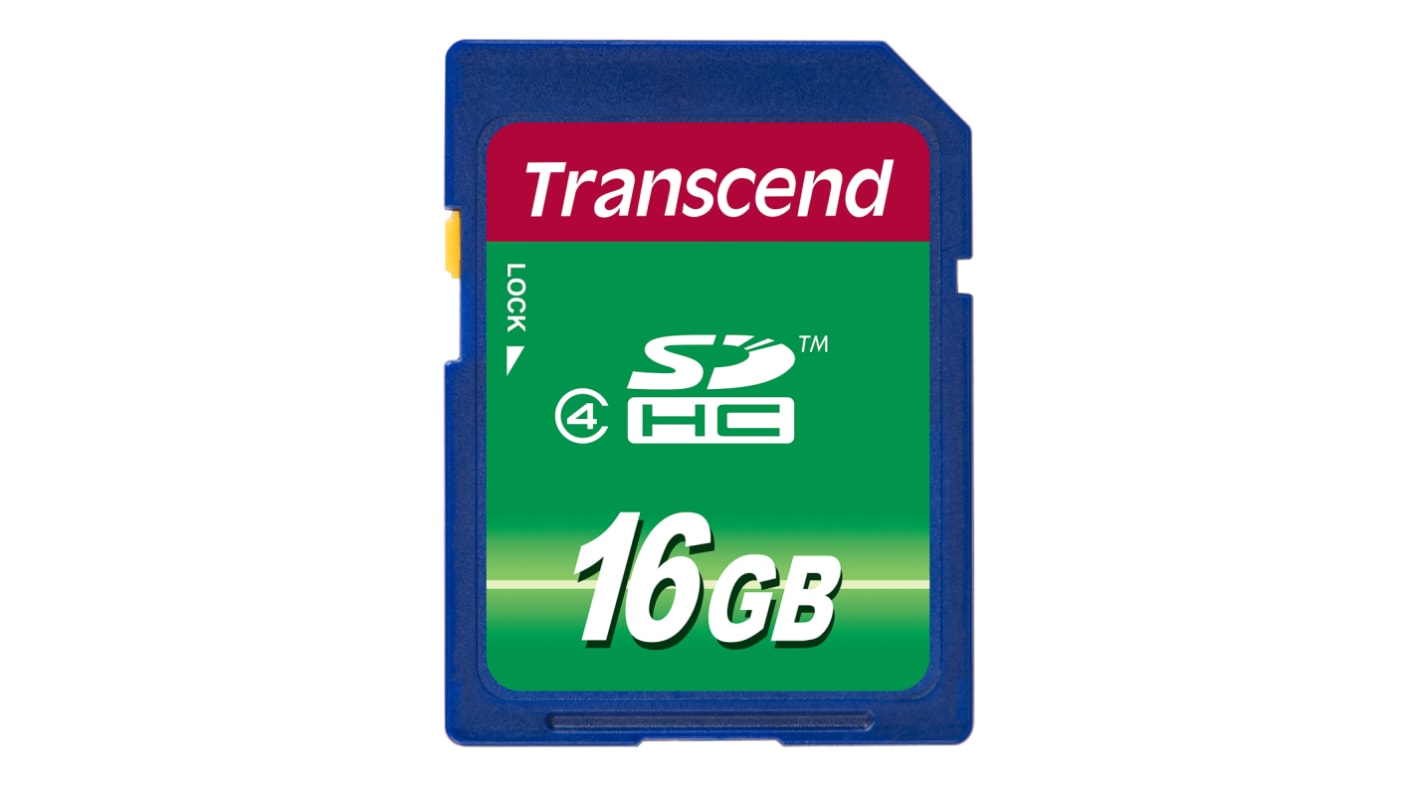 Transcend SDカードSDHC,容量：16 GB MLCTS16GSDHC4