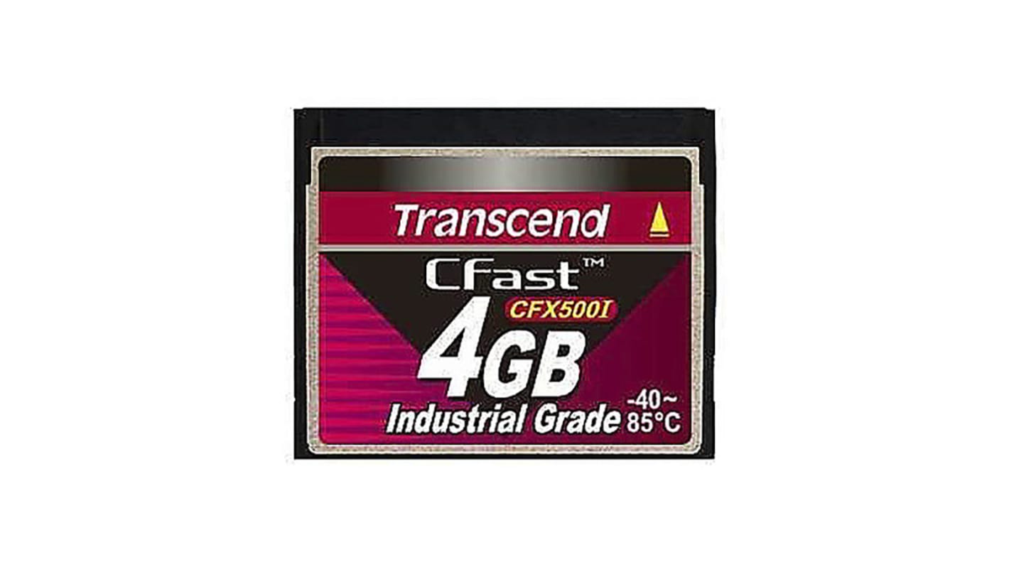 Scheda CompactFlash Transcend CFast 4 GB Sì SLC