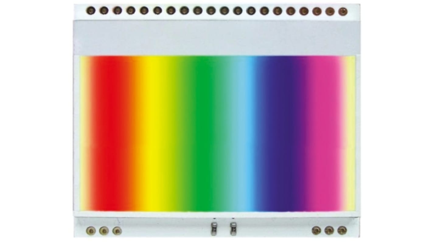 Display Visions Full Colour (RGB) Display Backlight, LED 40-Pin 46 x 55mm