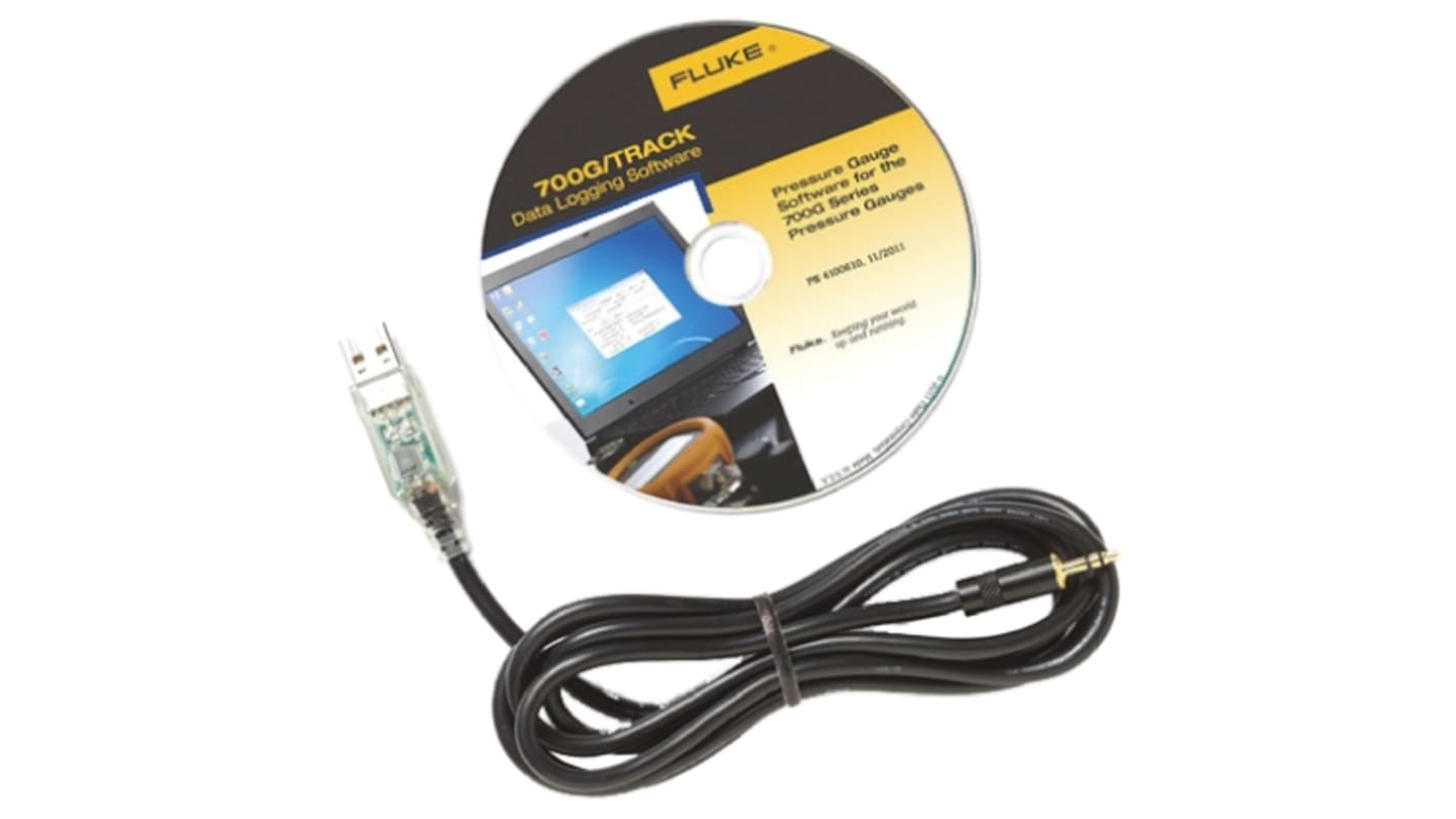 Fluke USB-Kabel und Software für 700G-Druckprüfgerät, DKD/DAkkS-kalibriert