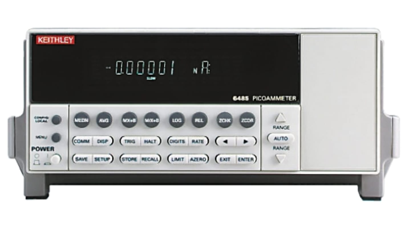 Keithley 6485/E Bench Digital Picoammeter, 20mA ac Max, 20mA dc Max