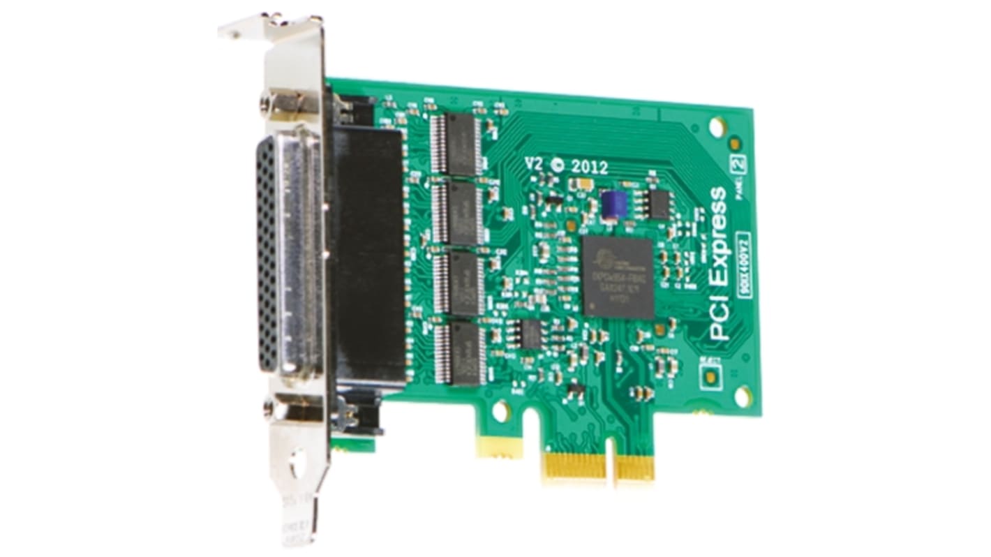 Scheda seriale PCIe Seriale porte 4 Brainboxes,RS232